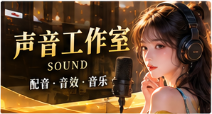 故事有声音主题视觉